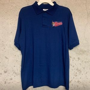 Vintage Buffalo Bisons Minor League Baseball Team Issued Polo